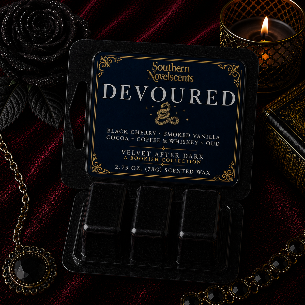 Devoured | Velvet After Dark | A Bookish Collection by Southern NovelScents