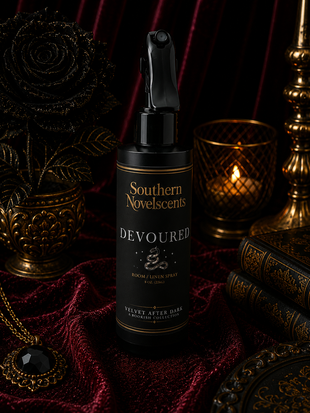 Devoured | Velvet After Dark | A Bookish Collection by Southern NovelScents