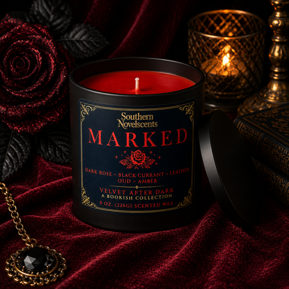 Marked | Velvet After Dark | A Bookish Collection by Southern NovelScents