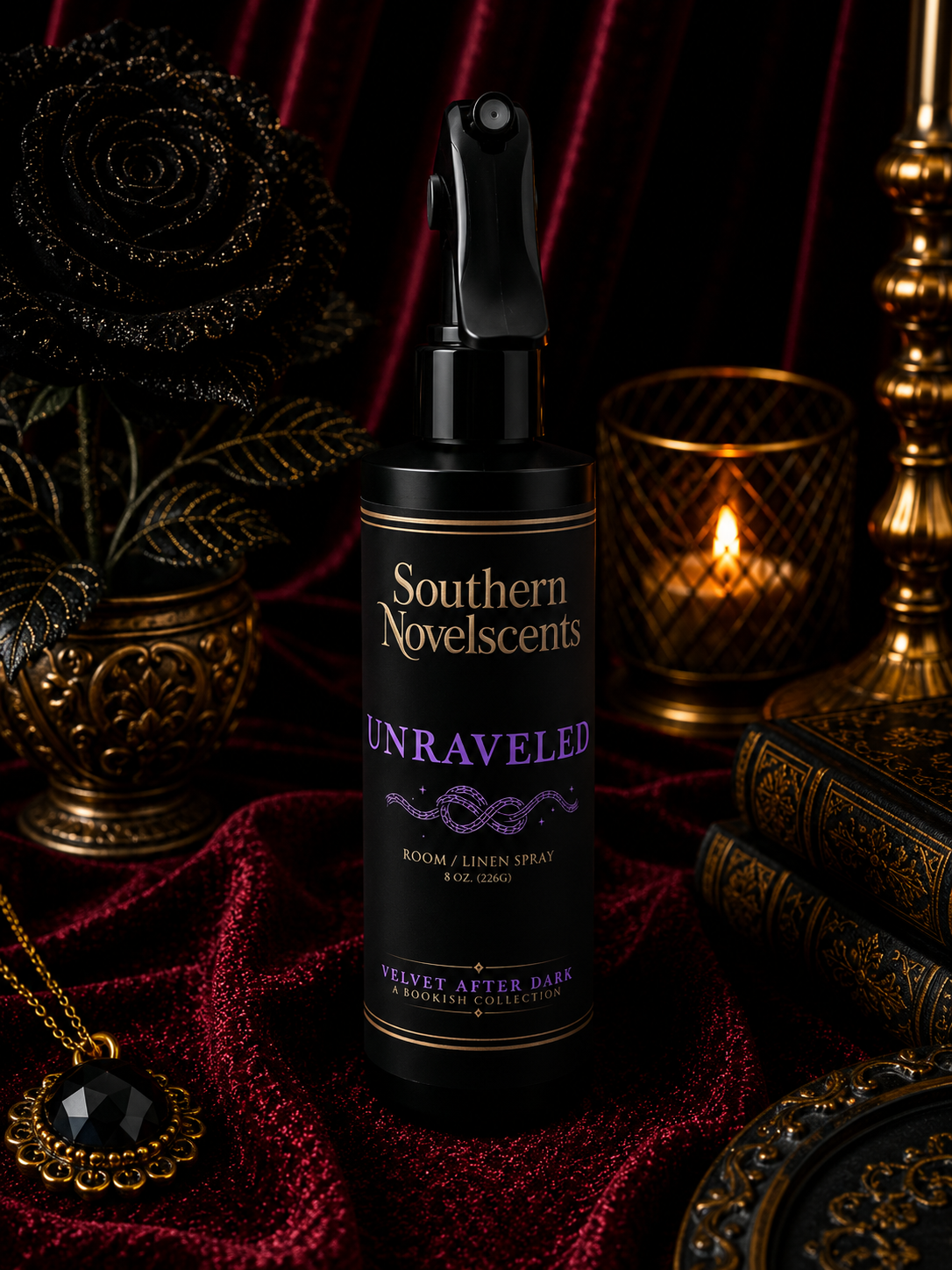 Unraveled | Velvet After Dark | A Bookish Collection by Southern NovelScents